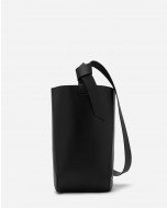 LEATHER MM HOBO TIE BAG