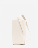 LEATHER MM HOBO TIE BAG