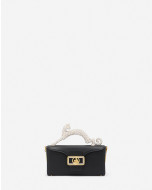 SAC PENCIL CAT NANO EN CUIR ET STRASS