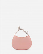 LEATHER PM HOBO CAT BAG