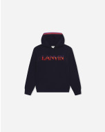 KNITTED HOOD SWEATSHIRT