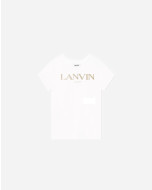 T-SHIRT À LOGO DORÉ