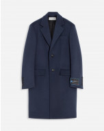 CLASSIC COAT WITH SIGNATURE LANVIN PATCH