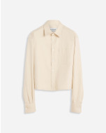 CHEMISE CROPPED MANCHES LONGUES