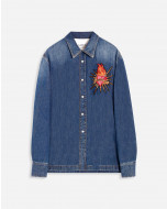 EMBROIDERED DENIM SHIRT