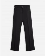 STRAIGHT-LEG PANTS WITH BELT