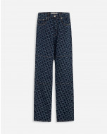 PRINTED TAPERED PANTS