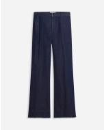 RAW-HEM DENIM PANTS