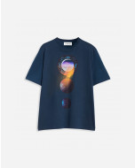 T-SHIRT WITH SCI-FI PRINT