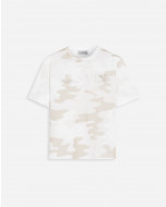 CLASSIC T-SHIRT WITH CAMOUFLAGE PRINT