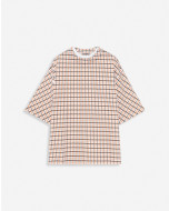 OVERPRINTED OVERSIZED T-SHIRT WITH LANVIN PARIS EMBROIDERY