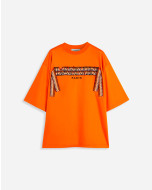 T-SHIRT OVERSIZE BRODÉ CURB LACE