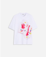 LANVIN CANDY PRINT STRAIGHT FIT T-SHIRT
