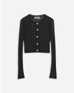 CARDIGAN EN SOIE ET COTON