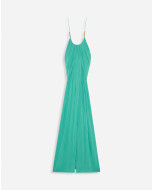ROBE LONGUE À BRETELLES