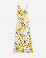 SLEEVELESS LONG PRINTED DRESS