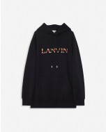 OVERSIZED EMBROIDERED CURB HOODIE