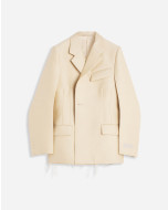 DOUBLE-BREASTED FITTED JACKET