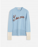 TWO-TONED LANVIN SWEATER