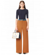 ROUND NECK SHORT SLEEVE SWEATER