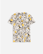OVERPRINTED CLASSIC T-SHIRT WITH LANVIN PARIS EMBROIDERY