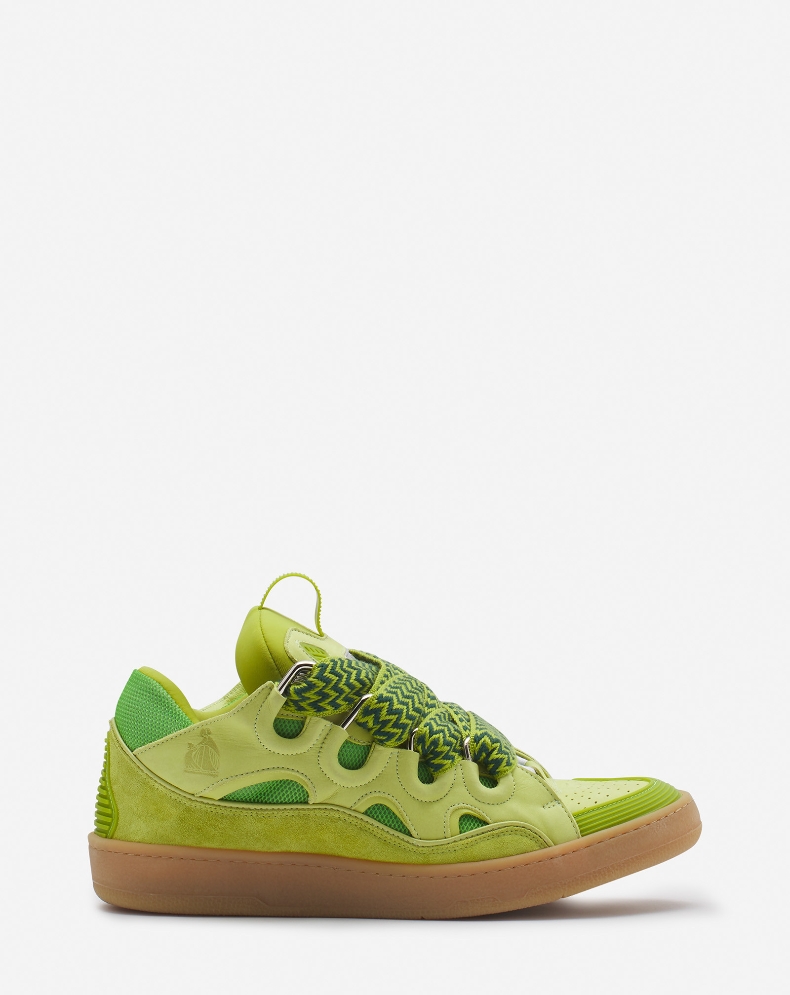 LEATHER CURB SNEAKERS LEATHER CURB SNEAKERS