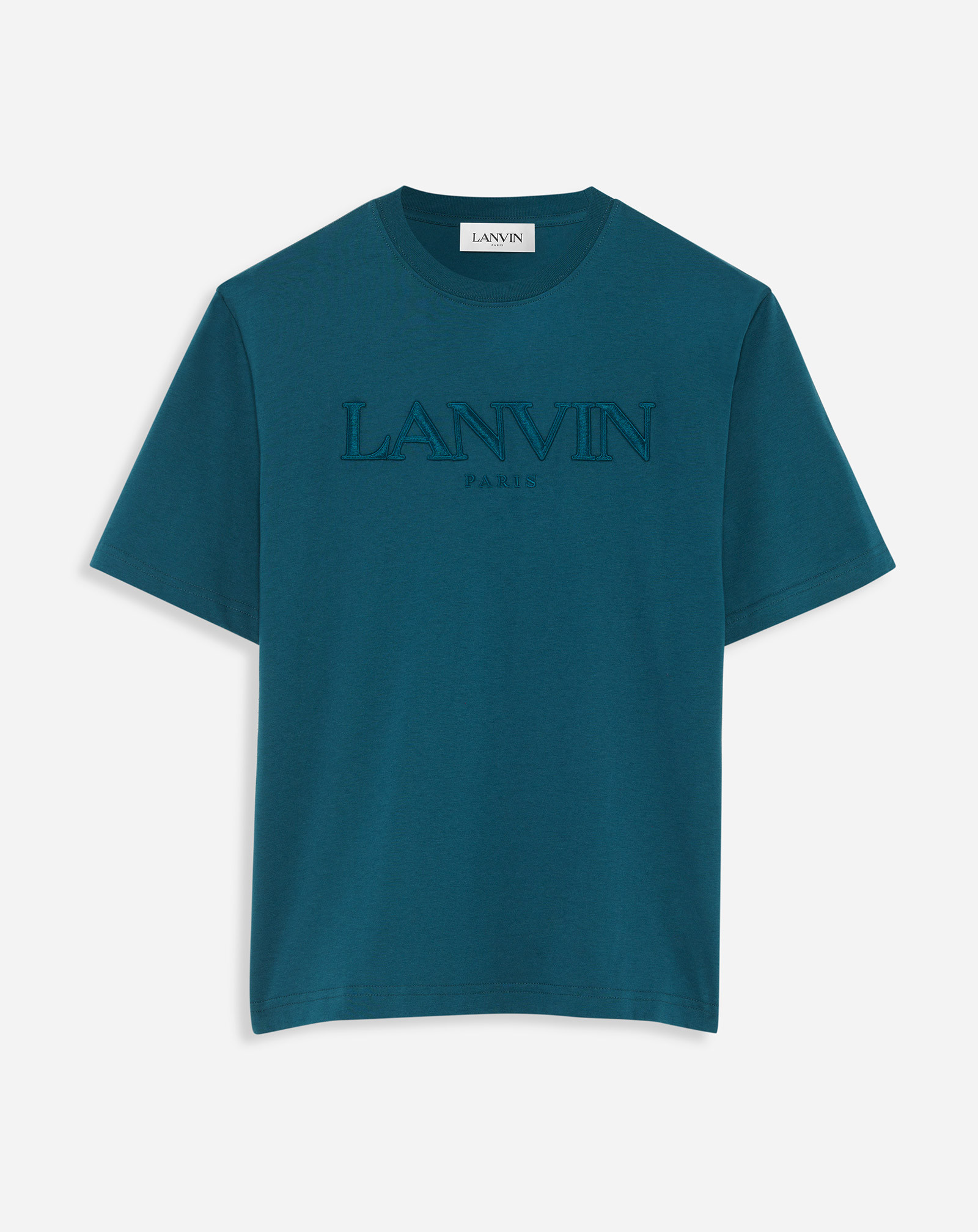 EMBROIDERED LANVIN T SHIRT