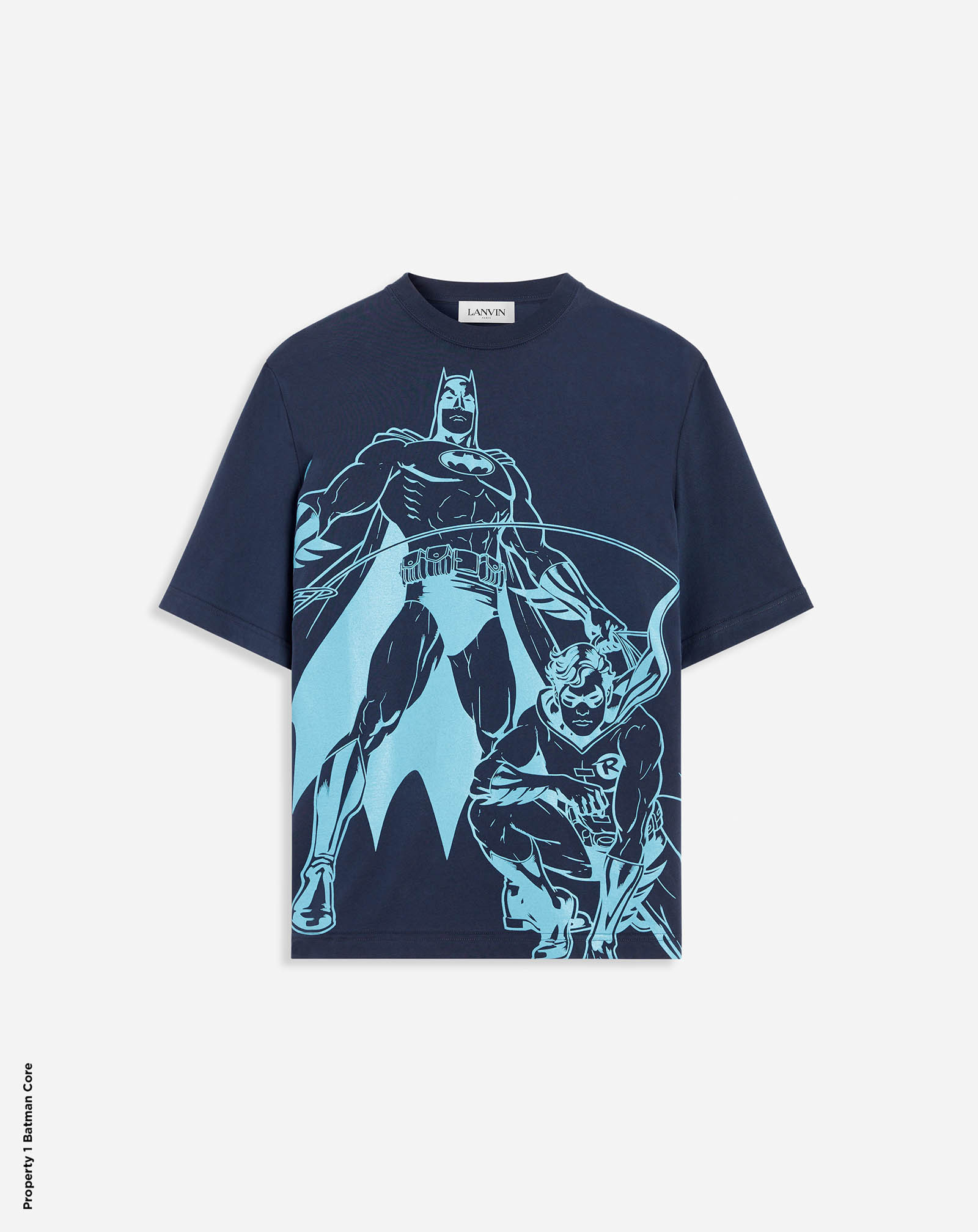 Batman t shirt blue cheap