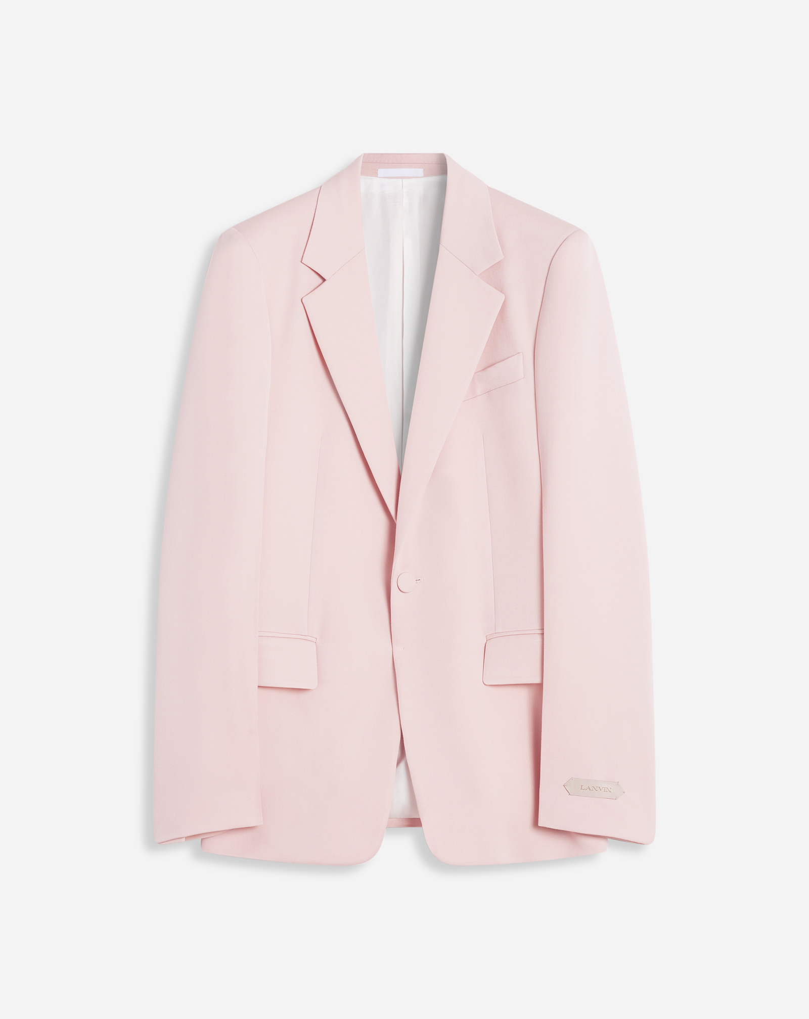 Lanvin Waistcoate Tailleur Simple Boutonnage Pour Homme In Pink