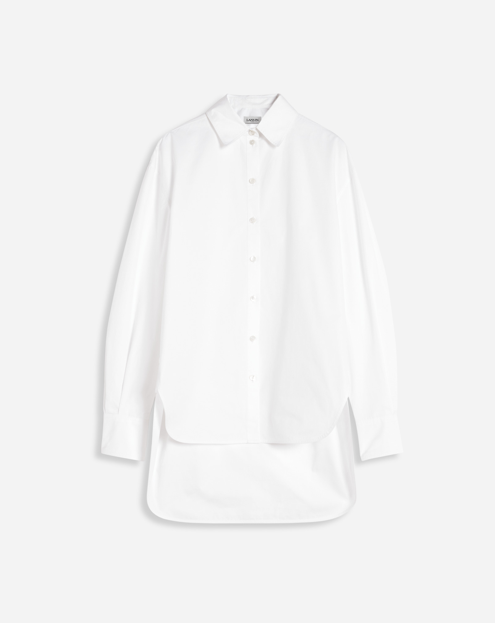 Lanvin Oversized Shirt For Women In White