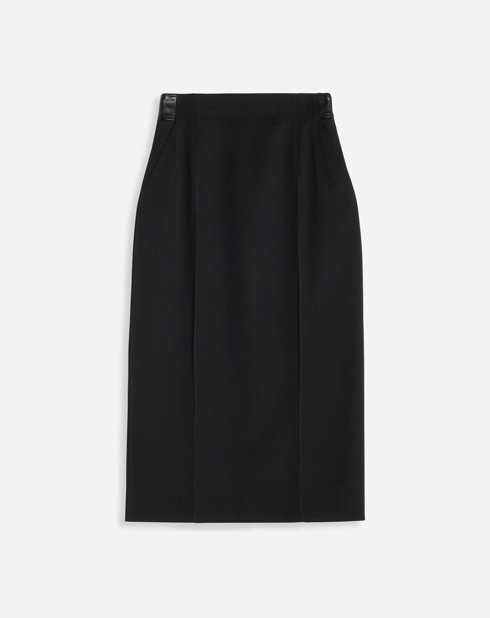 Lanvin Midi Pencil Skirt For Women In Black