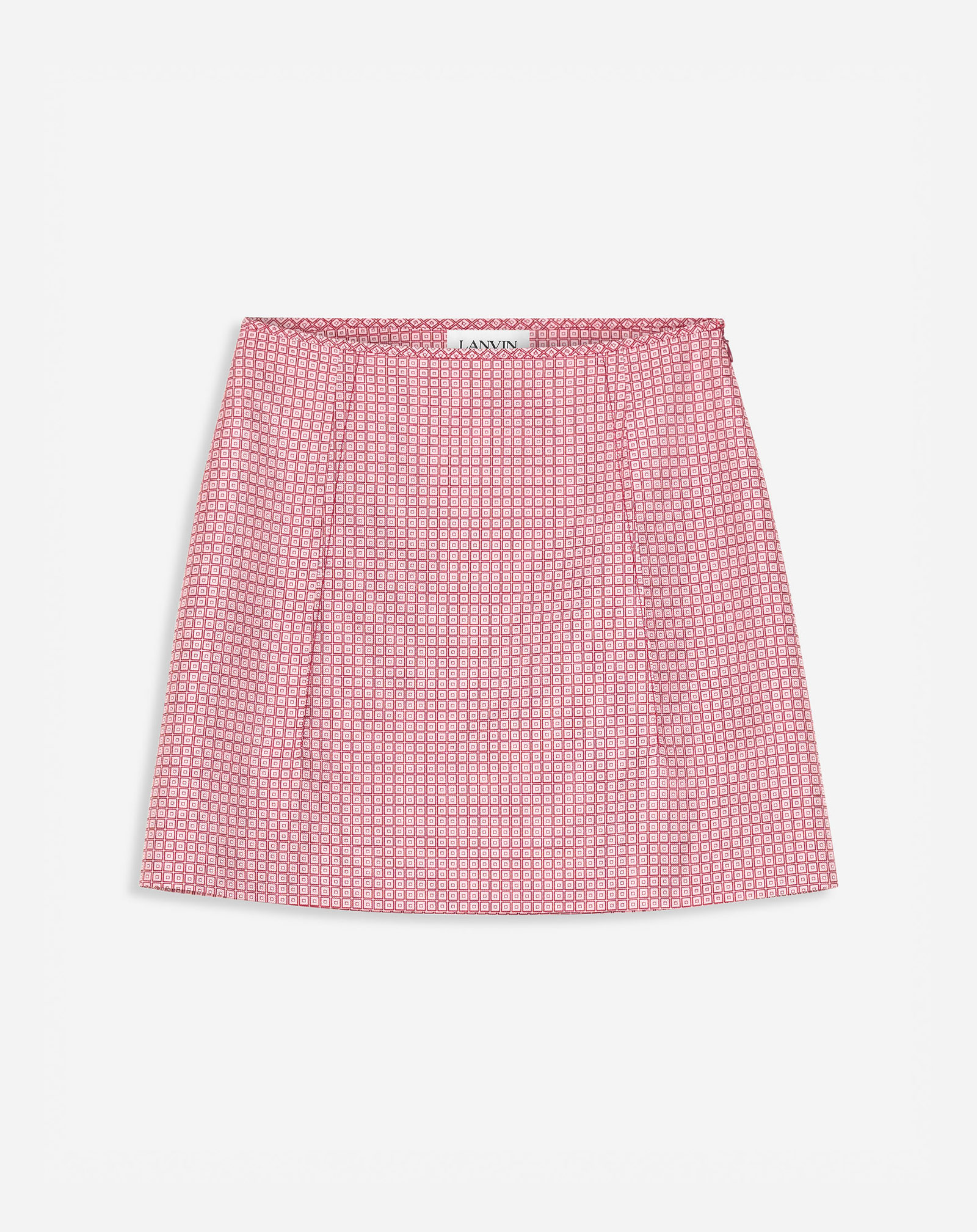 Lanvin Printed Mini Skirt For Women In Pink
