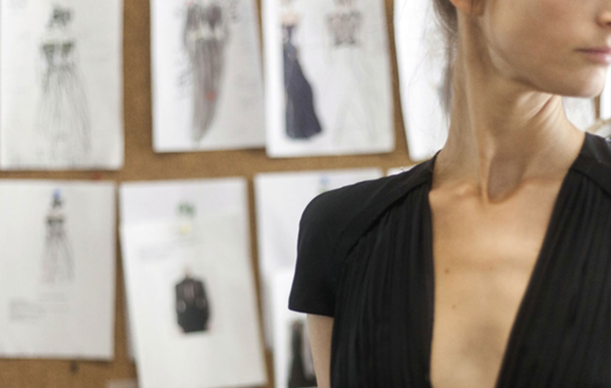 The fittings at the atelier Lanvin