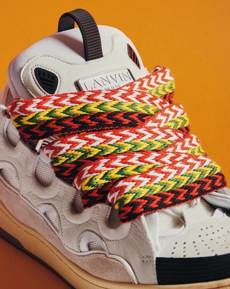 men's lanvin high top sneakers